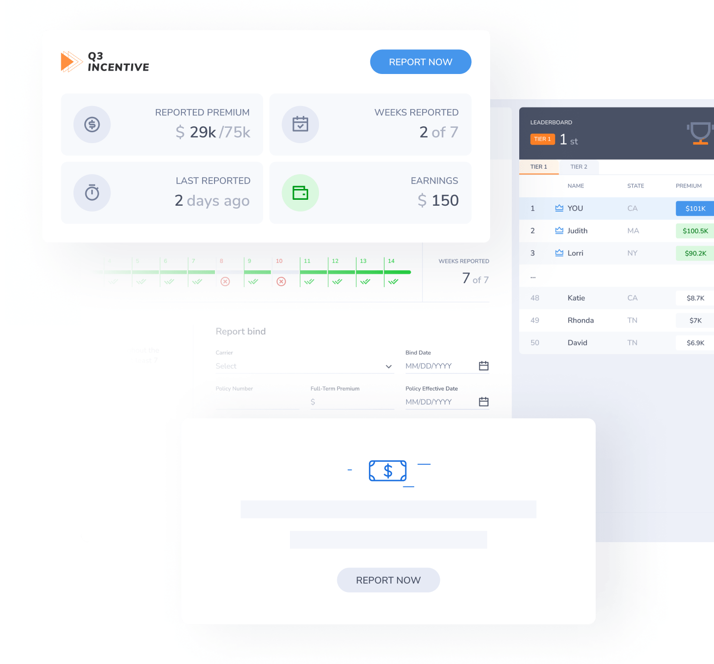 Incentives Dashboard So You Can Earn More!