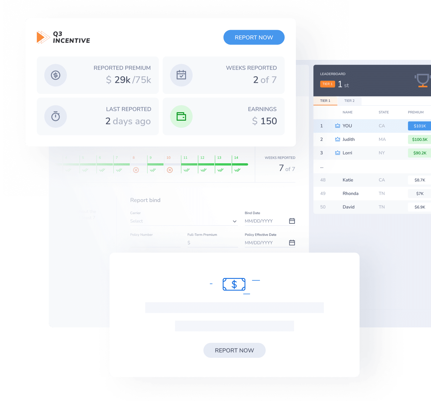 Incentives Dashboard So You Can Earn More!